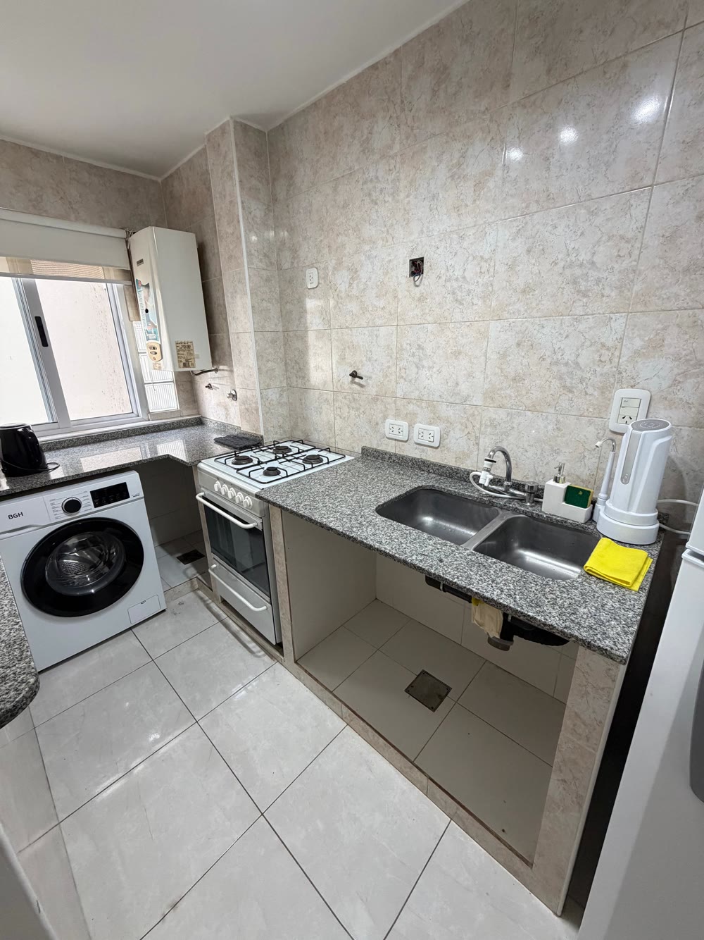 Cocina antes de la remodelación, caso 2